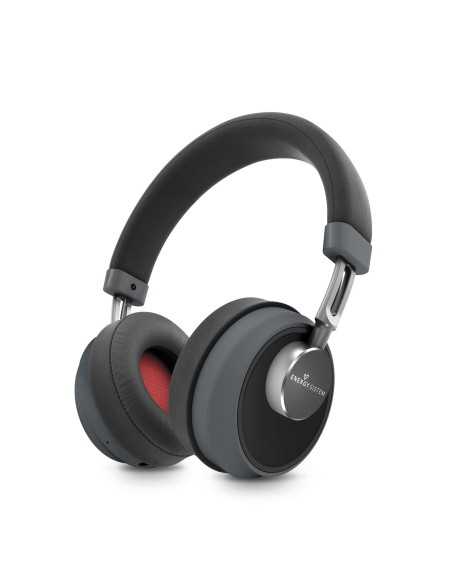 Energy Sistem BT Smart 6 Voice Assistant Titanium Auriculares Diadema Conector de 3,5 mm MicroUSB Bluetooth Negro, Gris