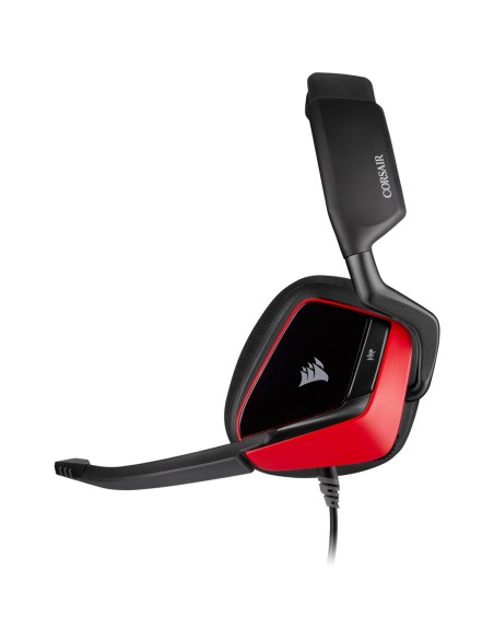 Corsair VOID ELITE SURROUND Auriculares Diadema Negro, Rojo
