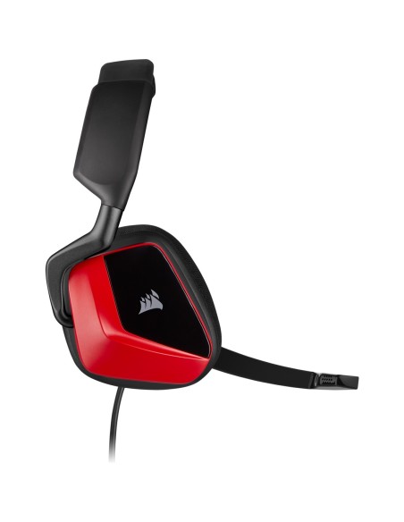 Corsair VOID ELITE SURROUND Auriculares Diadema Negro, Rojo