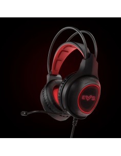 Energy Sistem ESG 2 LASER Auriculares Diadema Conector de 3,5 mm Negro, Rojo