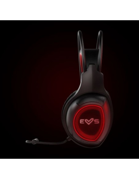 Energy Sistem ESG 2 LASER Auriculares Diadema Conector de 3,5 mm Negro, Rojo