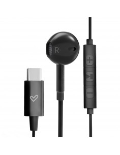 Energy Sistem Smart 2 Type C Auriculares Dentro de oído Conector de 3,5 mm Negro