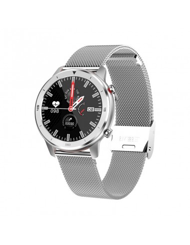 InnJoo IJ-VOOM CLASSIC-SLV smartwatch 3,3 cm (1.3") 32 mm IPS Acero inoxidable