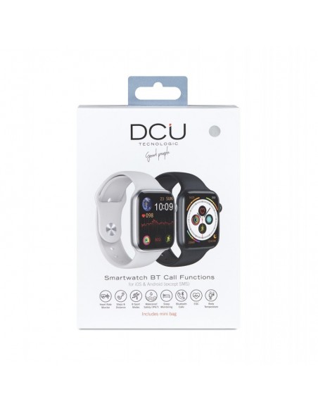 DCU Advance Tecnologic 34157040 reloj deportivo Pantalla táctil Bluetooth 320 x 385 Pixeles Blanco