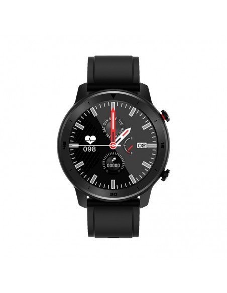 InnJoo IJ-VOOM SPORT-BLK reloj deportivo Pantalla táctil Bluetooth 240 x 240 Pixeles Negro
