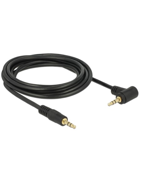 DeLOCK 83758 cable de audio 3 m 3,5mm Negro