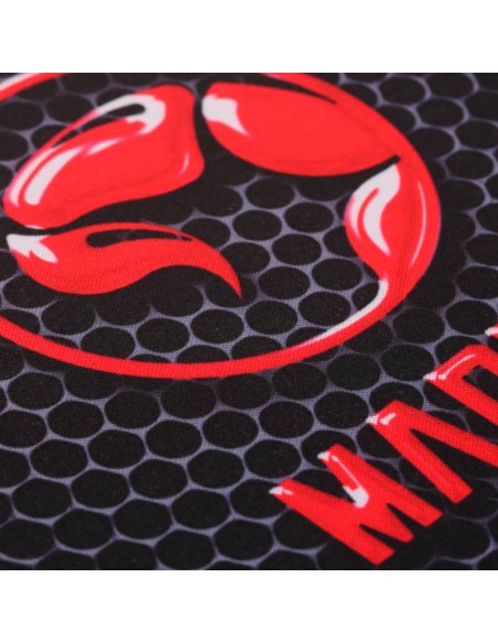 Scorpion MA-G46 alfombrilla para ratón Alfombrilla de ratón para juegos Negro, Rojo