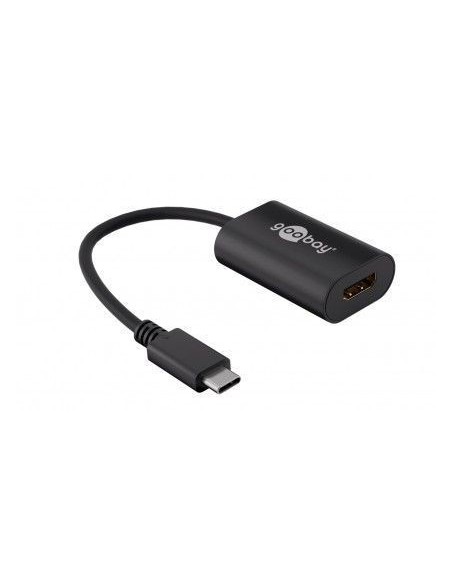 Goobay 38532 Adaptador gráfico USB 3840 x 2160 Pixeles Negro