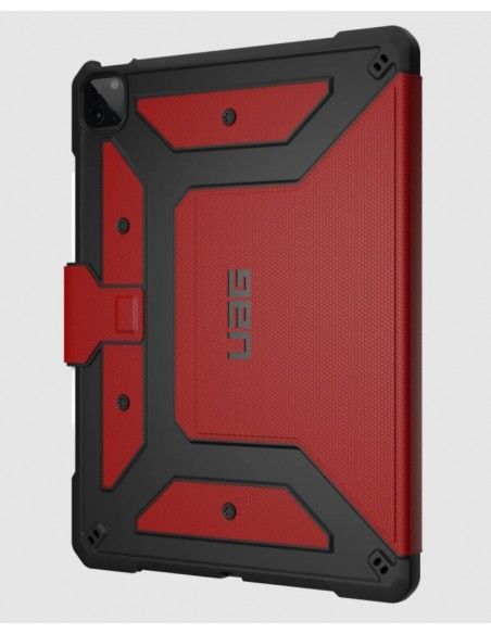Urban Armor Gear 122946119393 funda para tablet 32,8 cm (12.9") Folio Negro, Rojo