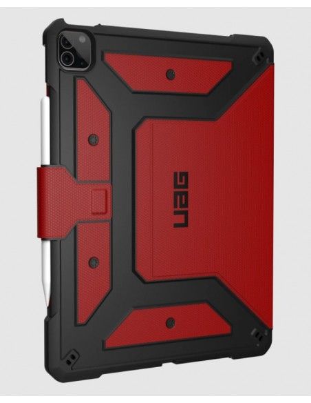 Urban Armor Gear 122946119393 funda para tablet 32,8 cm (12.9") Folio Negro, Rojo