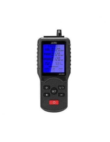 MEDIDOR CO2 PHASAK JD 3002 8 EN 1 NEGRO - Imagen 1