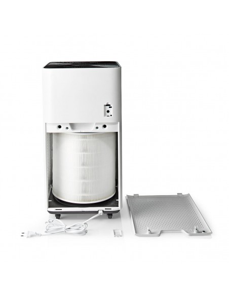 Nedis AIPU300CWT purificador de aire 45 m² 54 dB 35 W Negro, Blanco