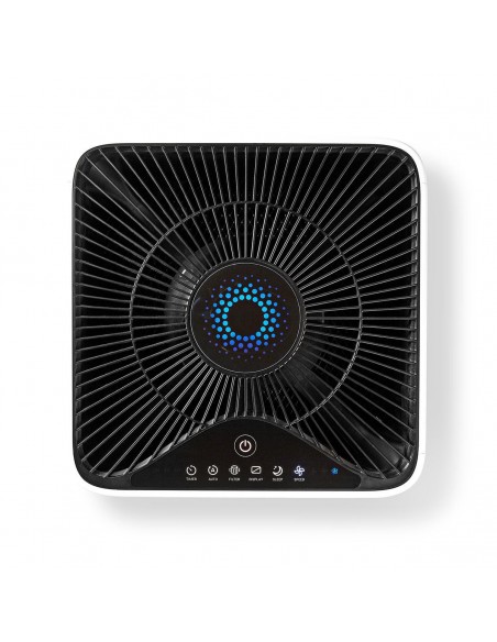 Nedis AIPU300CWT purificador de aire 45 m² 54 dB 35 W Negro, Blanco