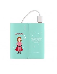 Susiko SKPWB024 batería externa 4000 mAh Multicolor