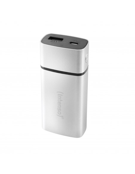 Intenso PM5200 batería externa Ión de litio 5200 mAh Plata