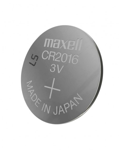 Maxell 18586100 pila doméstica Batería de un solo uso CR2016 Zinc-Manganese Dioxide (Zn MnO2)