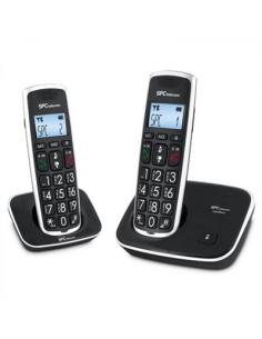 SPC 7609N Telefono DECT COMFORT KAISER DUO Negro - Imagen 1