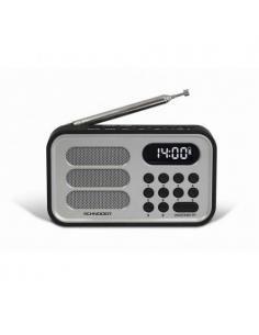 RADIO DIGITAL HANDY MINI PLATA SCHNEIDER - Imagen 1
