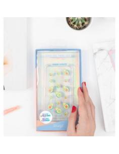 CARCASA TRANSPARENTE IPHONE SE-AGUACATES MR. WONDERFUL WOA09743SM - Imagen 1