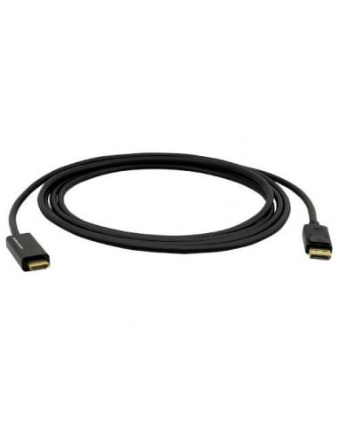 CABLE ACTIVO DE DISPLAY PORT (M) A HDMI (M) C-DPM/HM/UHD-3  KRAMER - Imagen 1