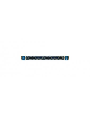 KRAMER 4–Channel 4K60 4:2:0 HDMI over Extended Reach HDBaseT Output Card with Selectable Embedded or De–embedded Analog Audio (D