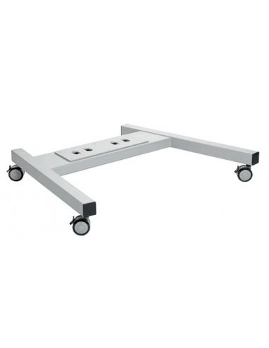 BASTIDOR DE CARRITO EXTRA LARGO / PLATA - Imagen 1