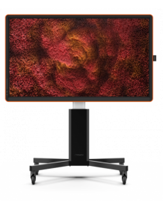 CTOUCH CANVAS 75" REGAL ORANGE INGLASS OPTICALLY BONDED TOUCH, NO-OS TOUCH DISPLAY, INTERACTIVE CANVAS FRAME 11072575 (DEMO PURP