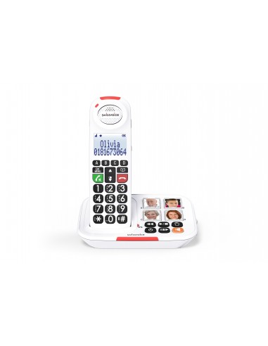 SwissVoice Xtra 2155 Teléfono DECT analógico Identificador de llamadas Blanco