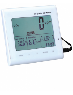 MEDIDOR DE CALIDAD DEL AIRE CO2 -TEMPERATURA-HUMEDAD ST802 - Imagen 1