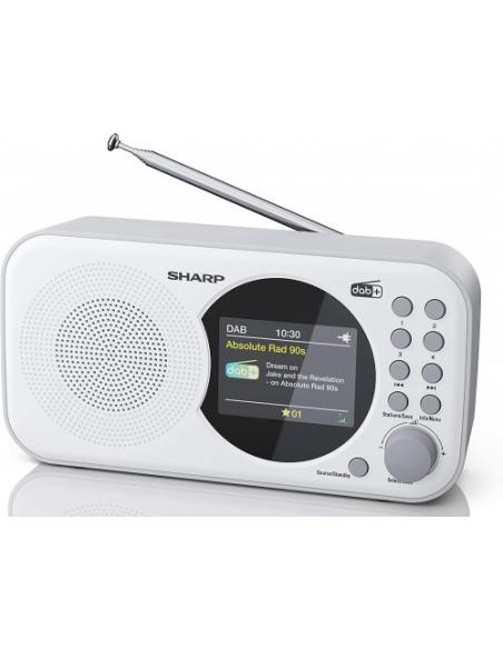 SHARP DR-P320(WH) RADIO DIGITAL PORTÁTIL - Imagen 3