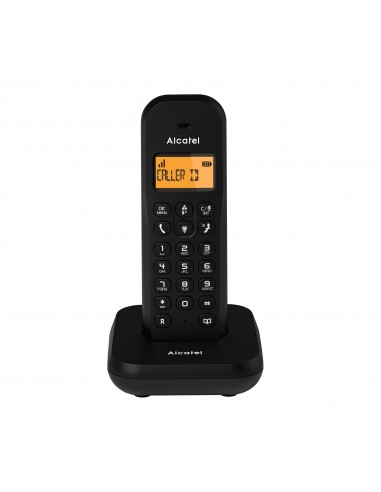 Alcatel E155 Teléfono DECT analógico Identificador de llamadas Negro