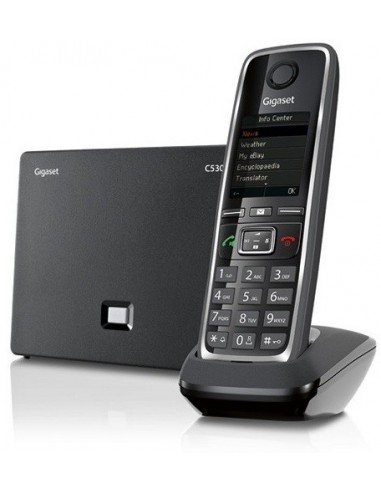 Gigaset C530 IP teléfono IP Negro