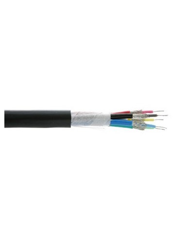 Kramer Electronics BC-5X cable coaxial 100 m Negro