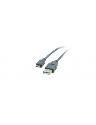 Kramer Electronics C-USB MICROB-10 cable USB 3 m USB 2.0 USB A Micro-USB B Negro