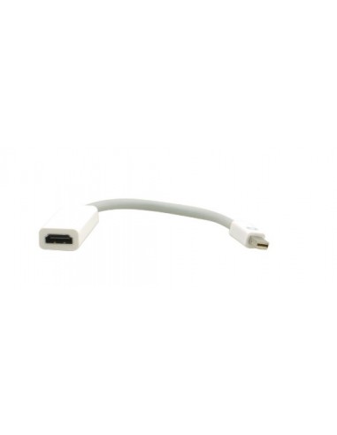 Kramer Electronics 99-97200003 adaptador de cable de vídeo 0,1 m Mini DisplayPort HDMI Blanco