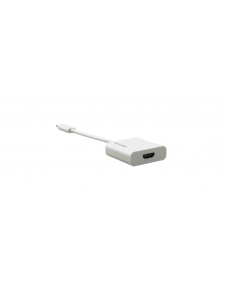 Kramer Electronics ADC-U31C HF adaptador de cable de vídeo 0,17 m USB Tipo C HDMI tipo A (Estándar) Blanco
