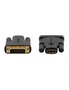 Kramer Electronics 99-9497001 cambiador de género para cable DVI–D HDMI Negro, Oro