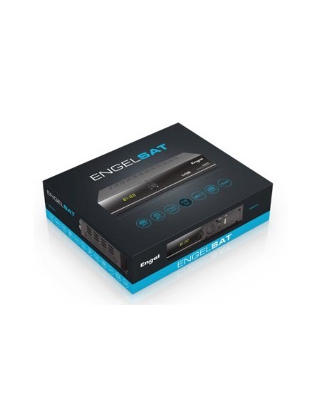 Engel RS8100Y descodificador para televisor IPTV, Satélite Full HD Negro
