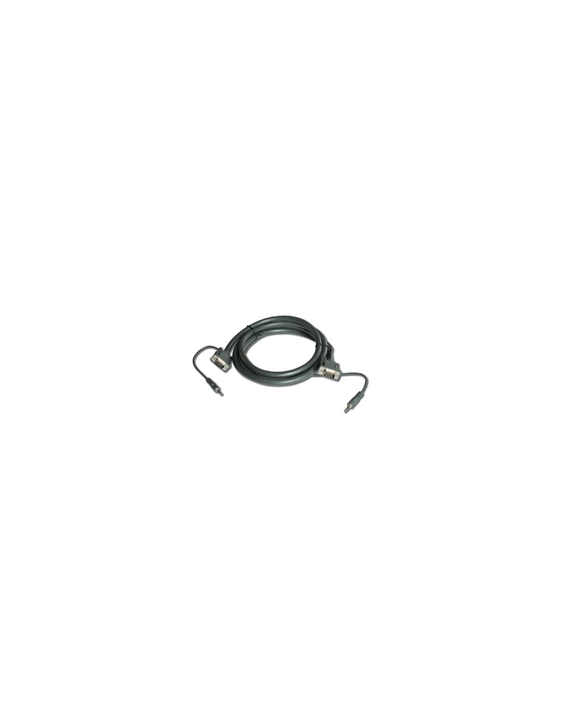 ROLINE Cavo VGA 6 Metri - Collegamento Monitor E PC - Grigio, Connettori HD15 Maschio/Femmina - 2
