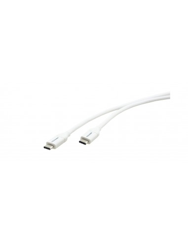 Kramer Electronics C-USB CC-6 cable USB 1,8 m USB 2.0 USB C Blanco