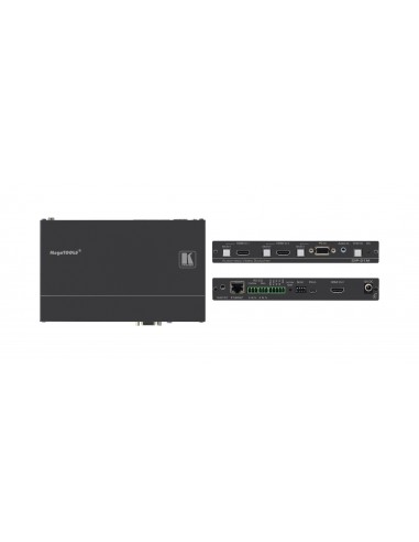 Kramer Electronics DIP-31 extensor audio video Transmisor de señales AV Negro