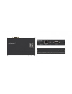 Kramer Electronics TP-574 extensor audio video Receptor AV Negro