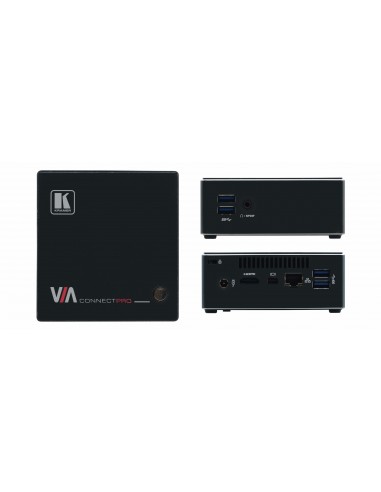Kramer Electronics VIA Connect PRO Transmisor y receptor de señales AV Negro