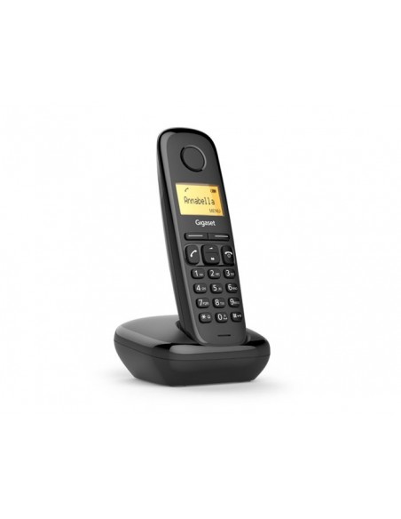 Gigaset A170 Duo Teléfono DECT analógico Identificador de llamadas Negro