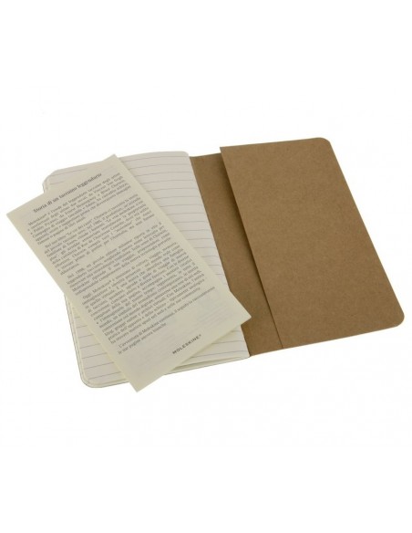 Moleskine QP411 cuaderno y block 64 hojas Marrón