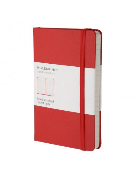 Moleskine Classic cuaderno y block 240 hojas Rojo