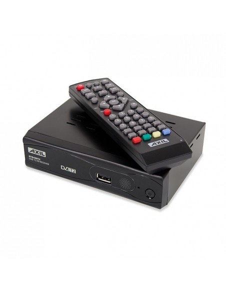 Engel Axil RT0430T2 descodificador para televisor Terrestre Full HD Negro