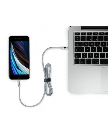 SUBBLIM CARGADOR ULTRA RAPIDO 2xUSB DE PARED PD18W+2.4A + Cable C to C Blanco