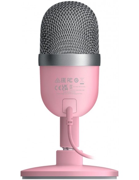 Razer Seiren Mini Rosa Micrófono de superficie para mesa