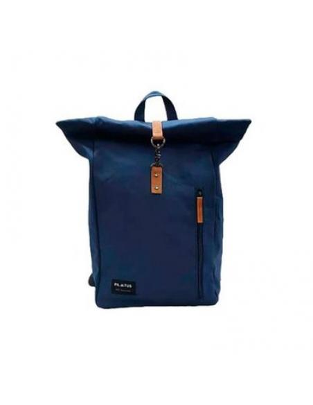 MOCHILA PORTATIL 15.6 PILATUS ECOBAG AZUL - Imagen 3